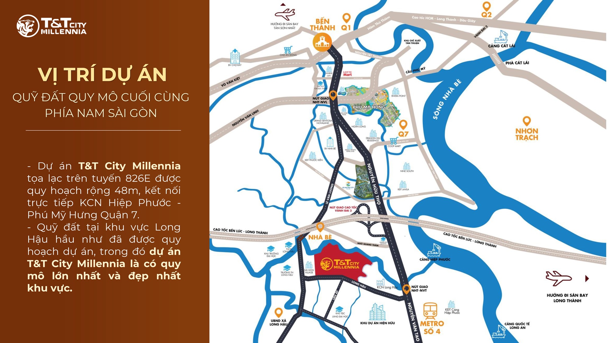 Vị trí đắc địa của T&T City Millennia